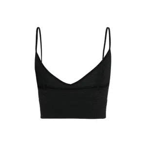 Jumper med V-ringning för kvinnor Only onlvicky lurex seamless image-1