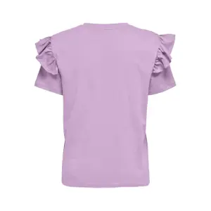 T-shirt för kvinnor Only onlmaye life frills image-1