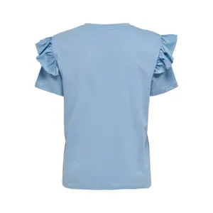 T-shirt för kvinnor Only onlmaye life frills image-1