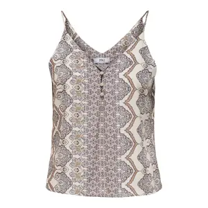 T-shirt för kvinnor Only onlroberta strap wovens image-0