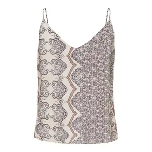 T-shirt för kvinnor Only onlroberta strap wovens image-1