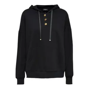 Sweatshirt för kvinnor Only onlglam placket image-0
