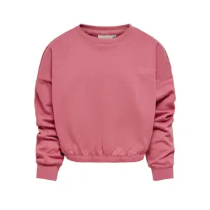 Sweatshirt round neck girl Only kids konessa life image-0