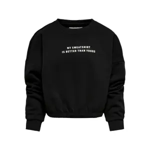 Sweatshirt round neck girl Only kids konessa life image-0