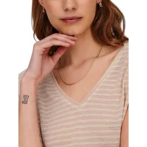 Women's short sleeve T-shirt Only onlcannes image-6