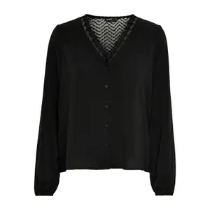 Women's long sleeve T-shirt Only onltuma life lace image-0