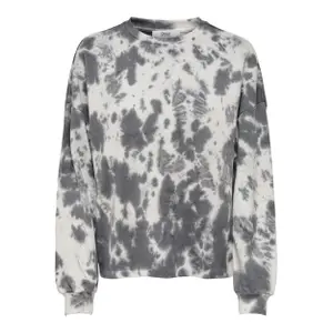 Sweatshirt med rund halsringning för kvinnor Only onlmaya dye image-0