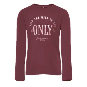 Girl's long sleeve T-shirt Only kids konrikke image-0