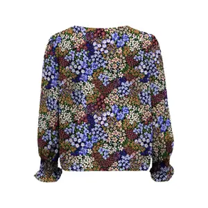 Women's long sleeve T-shirt Only onlnova smock aop image-0