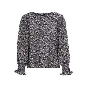 Women's long sleeve T-shirt Only onlnova smock aop image-0