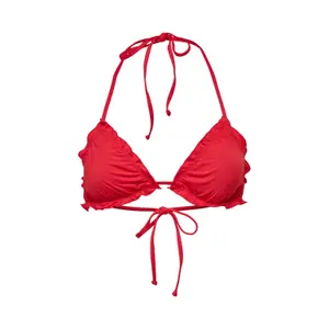 Women's bikini Only onlandrea ruffle tie image-0