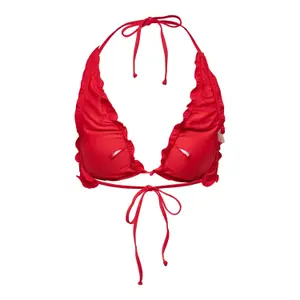 Women's bikini Only onlandrea ruffle tie image-1