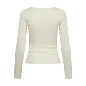 Dames-T-shirt Only Onlnessa Placket Top Noos image-3