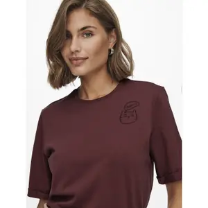 T-shirt för kvinnor Only onldiane life image-3