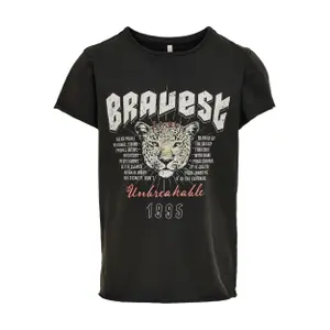 Girl's T-shirt Only kids konlucy life fit leo boxs image-0