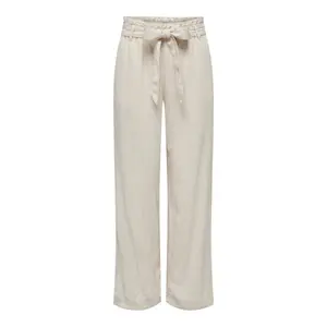 Pantalón con cinturilla de lino JDY Say image-0