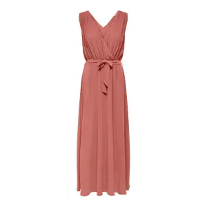 Women's long wrap dress Only onlsofia image-0