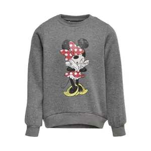 Girl's long sleeve sweatshirt Only konmickey/minnie life image-0