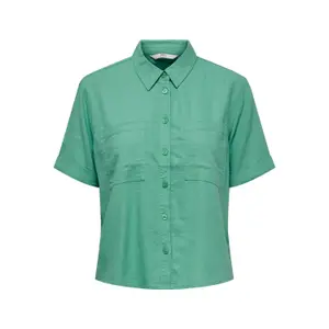 Damenhemd Only onlcaro linen blend image-0