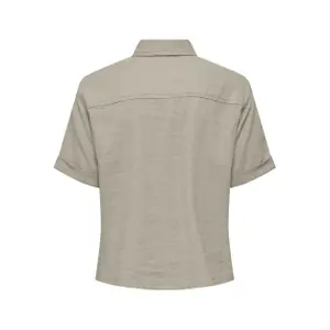 Woman's shirt Only onlcaro linen blend image-1