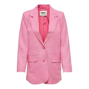Women's blazer Only onlcaro linen blend image-0