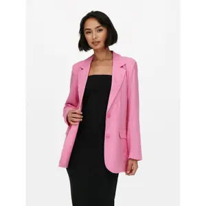 Women's blazer Only onlcaro linen blend image-1