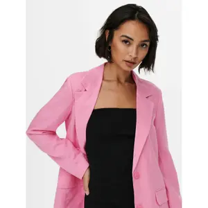 Women's blazer Only onlcaro linen blend image-6