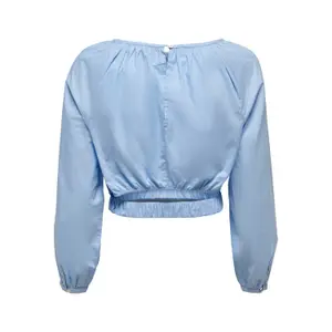 Damesrok Only onlvindy ls cutout top wvn image-1