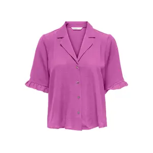 Shirt 2/4 vrouw Only onlnova solide image-0