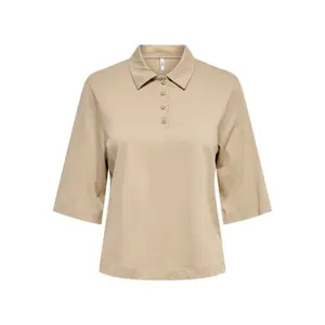 Women's short sleeve polo shirt Only onlaya image-0