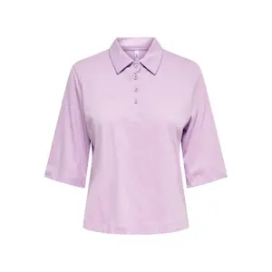 Damen-Poloshirt mit kurzen Ärmeln Only onlaya image-0