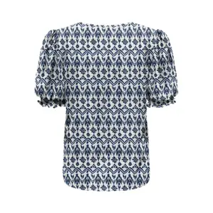 Kurzärmeliges Aop-Top für Frauen Only onlnova life image-1