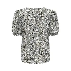 Kurzärmeliges Aop-Top für Frauen Only onlnova life image-1