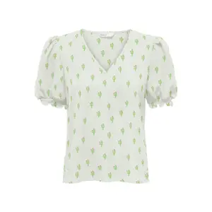 Damen aop kurzarm reg top Only onlnova lux image-0