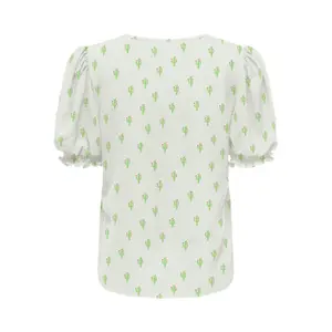 Kurzärmeliges Aop-Top für Frauen Only onlnova life image-1