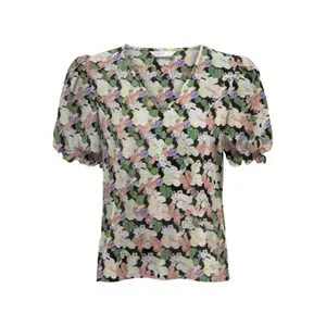 Kurzärmeliges Aop-Top für Frauen Only onlnova life image-0