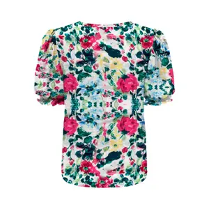 Kurzärmeliges Aop-Top für Frauen Only onlnova life image-1