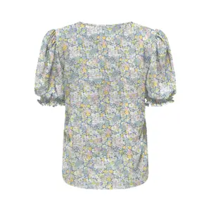 Kurzärmeliges Aop-Top für Frauen Only onlnova life image-1
