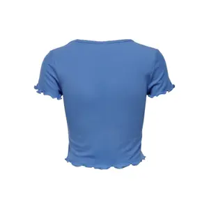Women's short sleeve v-neck top Only onlkika image-1