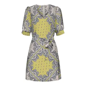 Kurzärmeliges Kleid für Frauen Only onlalma life Aop image-0