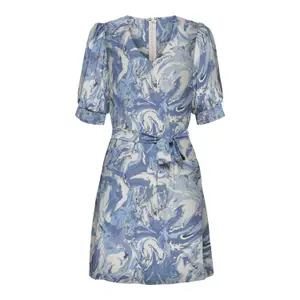 Kurzärmeliges Kleid für Frauen Only onlalma life Aop image-0