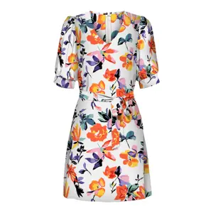Kurzärmeliges Kleid für Frauen Only onlalma life Aop image-0