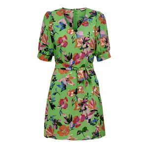 Kurzärmeliges Kleid für Frauen Only onlalma life Aop image-0