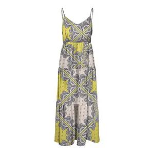 Long dress with straps for women Only onlalma life Aop image-0