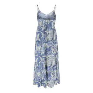 Langes Damenkleid mit Trägern Only onlalma life Aop image-1