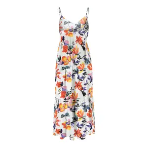 Langes Damenkleid mit Trägern Only onlalma life Aop image-1