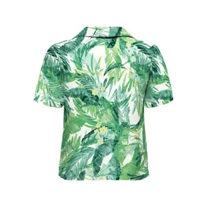 Women's short sleeve top Only onlalma life vis image-1