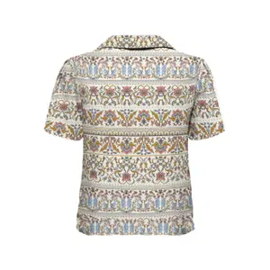 Women's short sleeve top Only onlalma life vis image-1