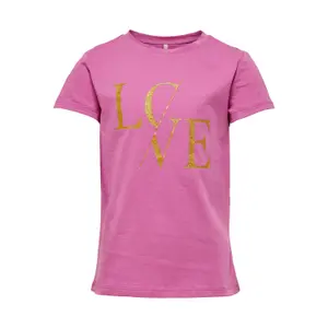 Girl's short sleeve fit t-shirt Only konnew sanna image-0