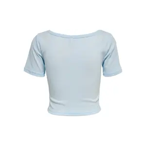 Kurzärmeliges Damen-Crop-Top Only onlluva image-1